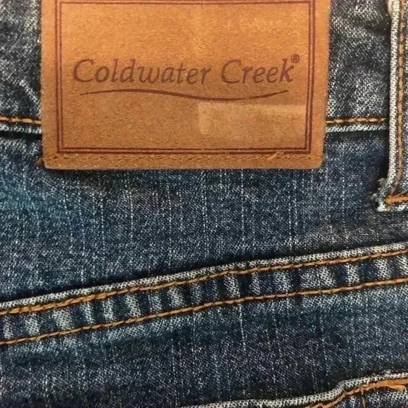 Coldwater Creek Women’s 14 Blue Jean Bootcut Midrise Medium Wash - Picture 7 of 7